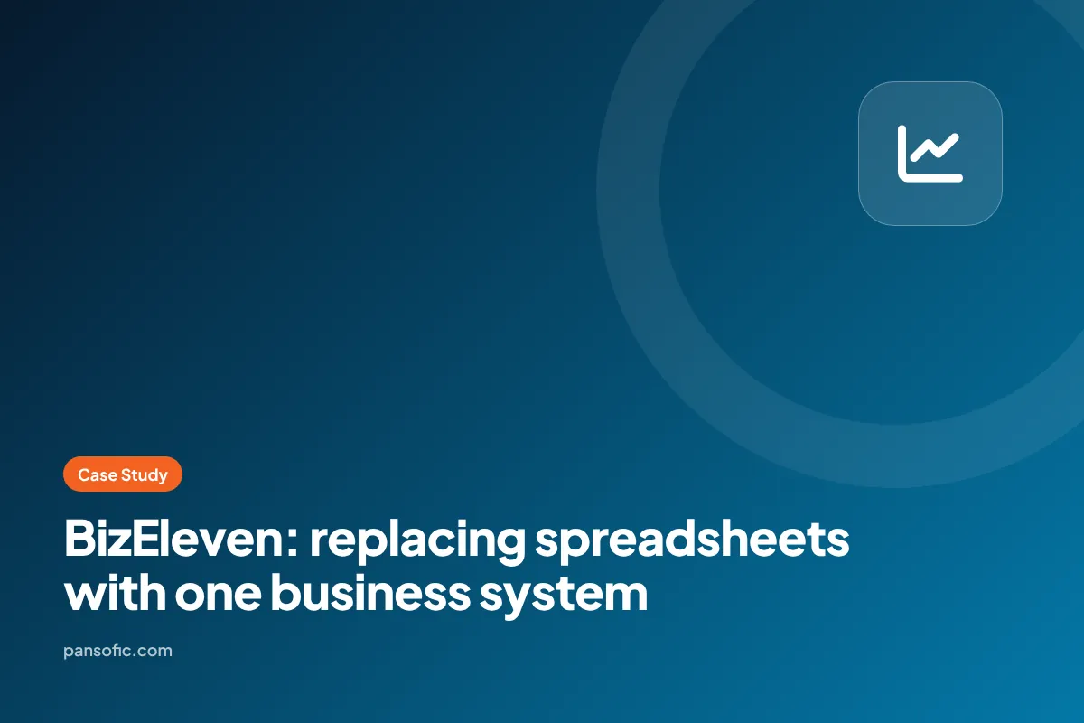 BizEleven: replacing spreadsheets with one business system