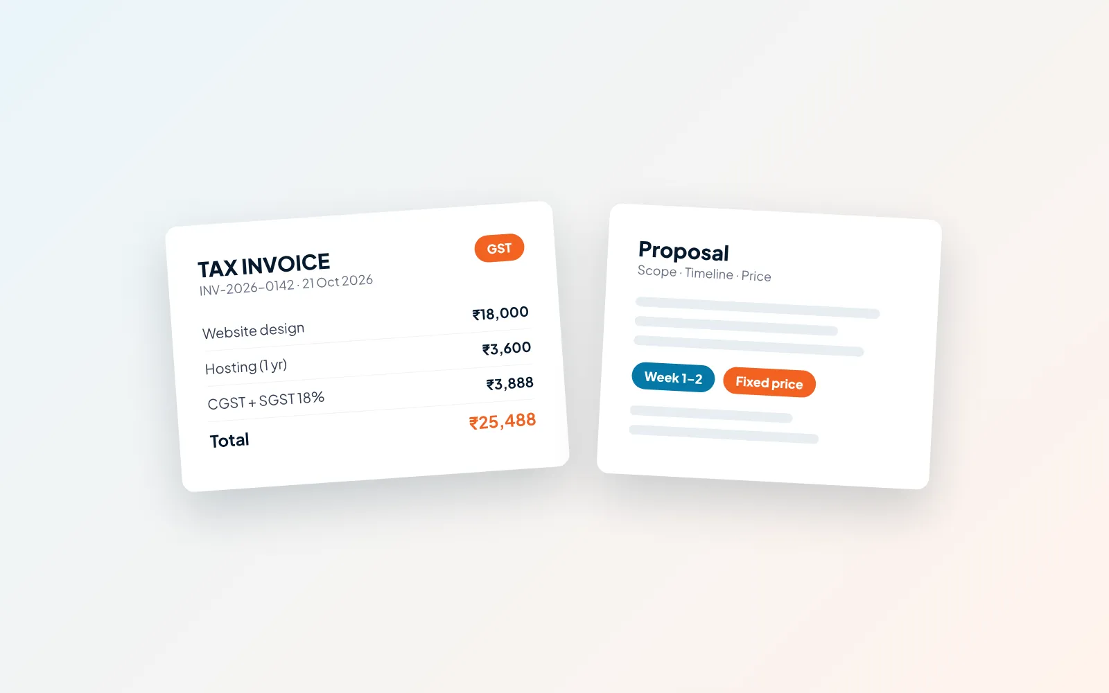 Invoice & Proposal Template Pack