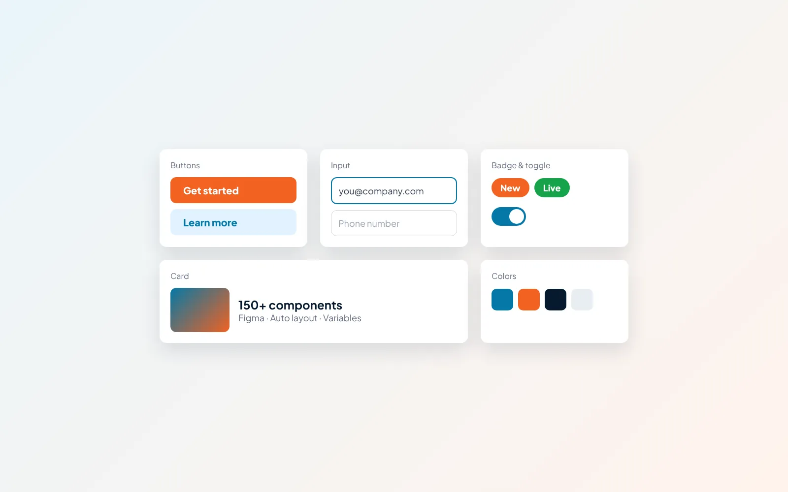 Website UI Kit (Figma)